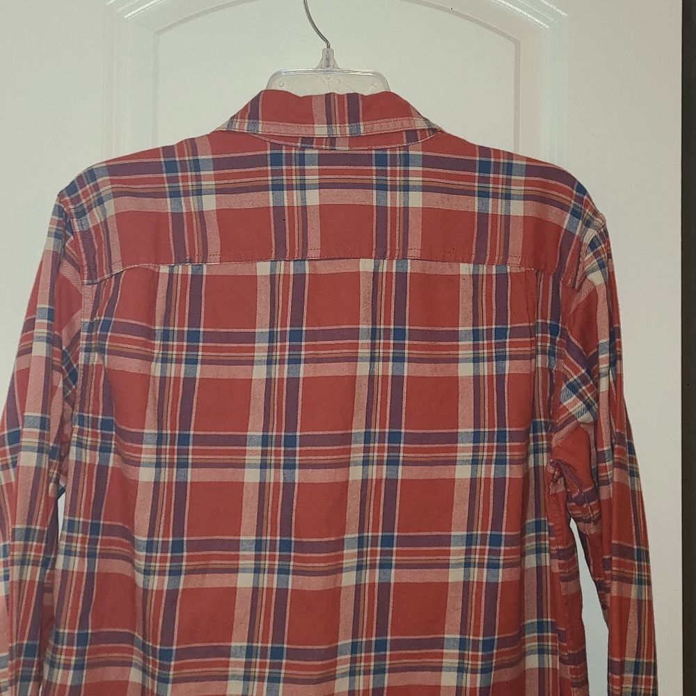 American Eagle Men's Button Down Plaid Shirt - Picture 9 of 9